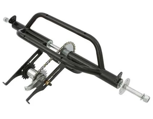 Black 20 inch Trike Conversion Kit with Two Steel Wheel 72 Spoke J75292