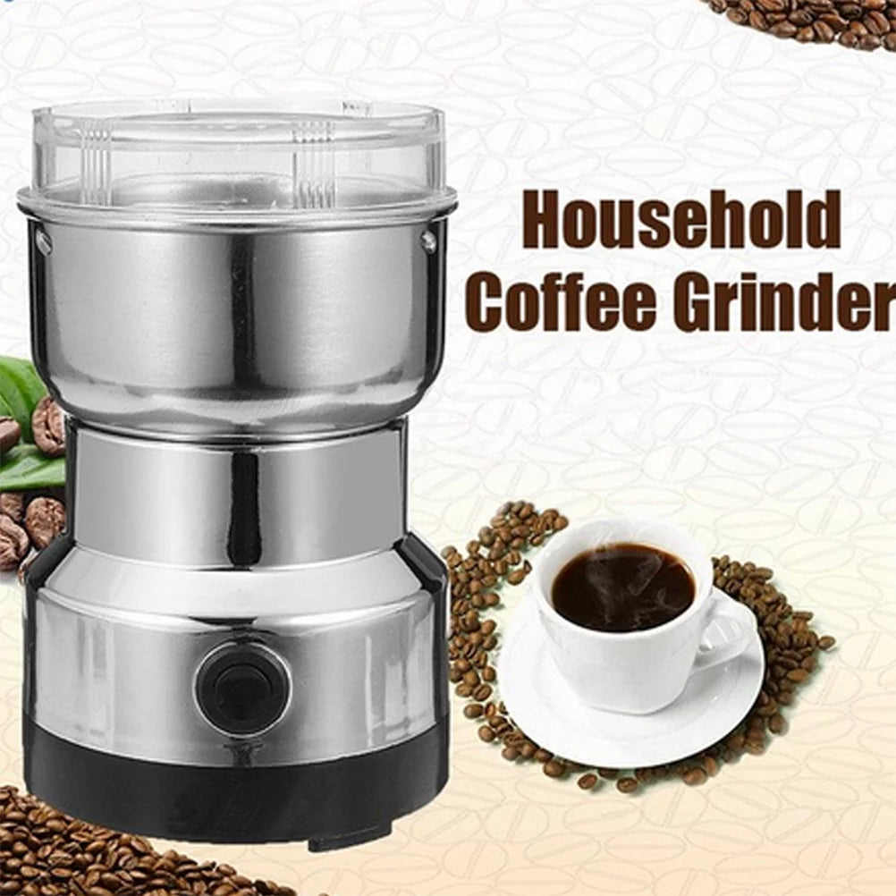 110V Electric Coffee Spice Beans Grinder with Stainless Steel Blades F566504