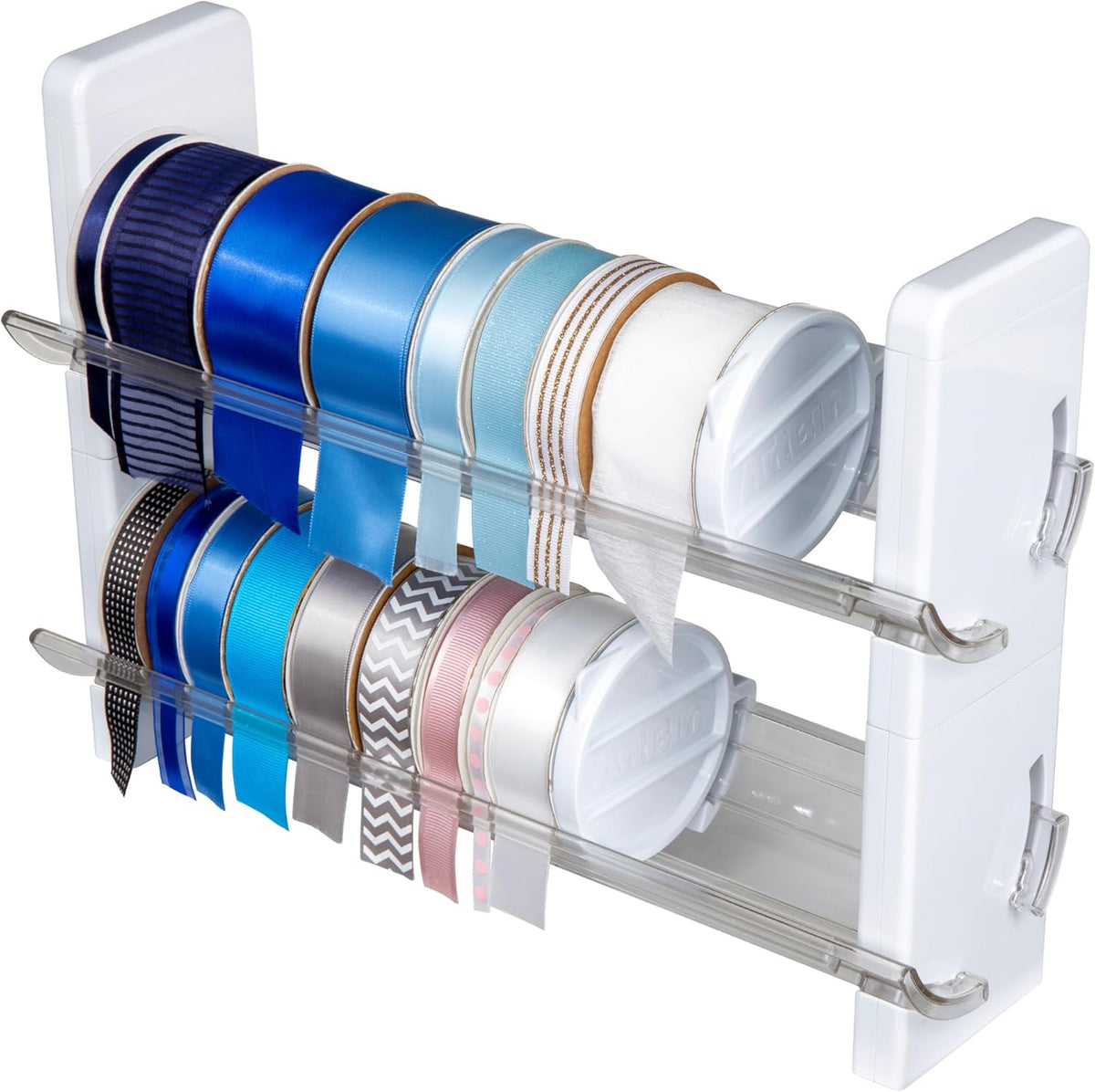 White Ribbon Storage Rack M193