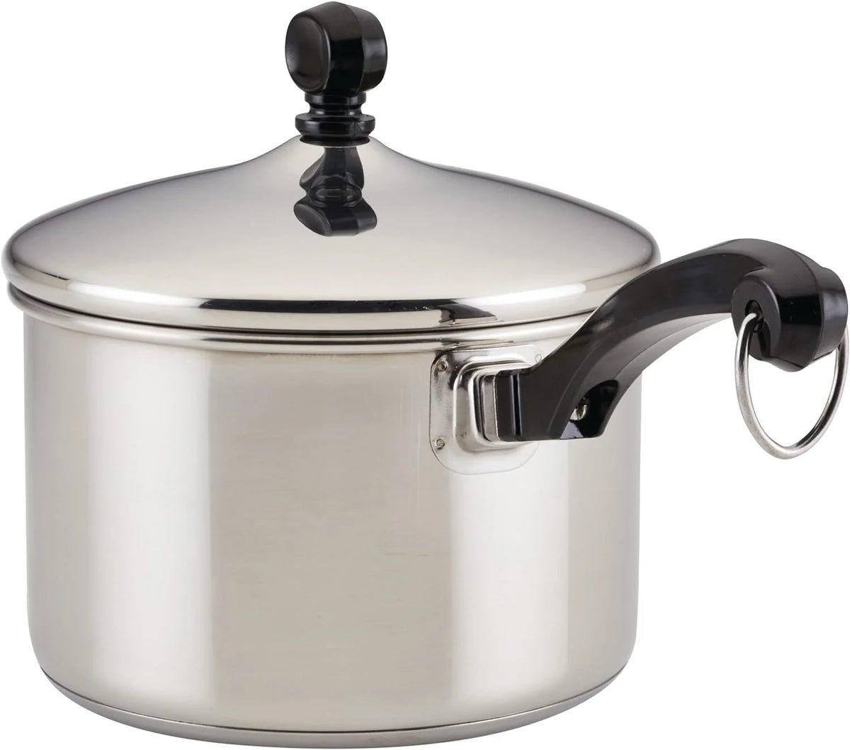 3 Quart Stainless Steel Sauce Pan with Lid B8873