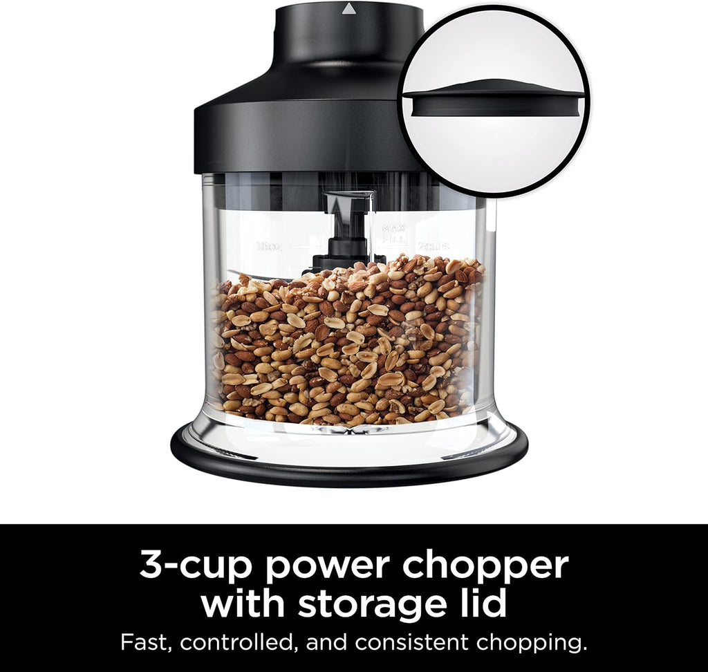 Black 3-Cup Food Processor Bowl O481329
