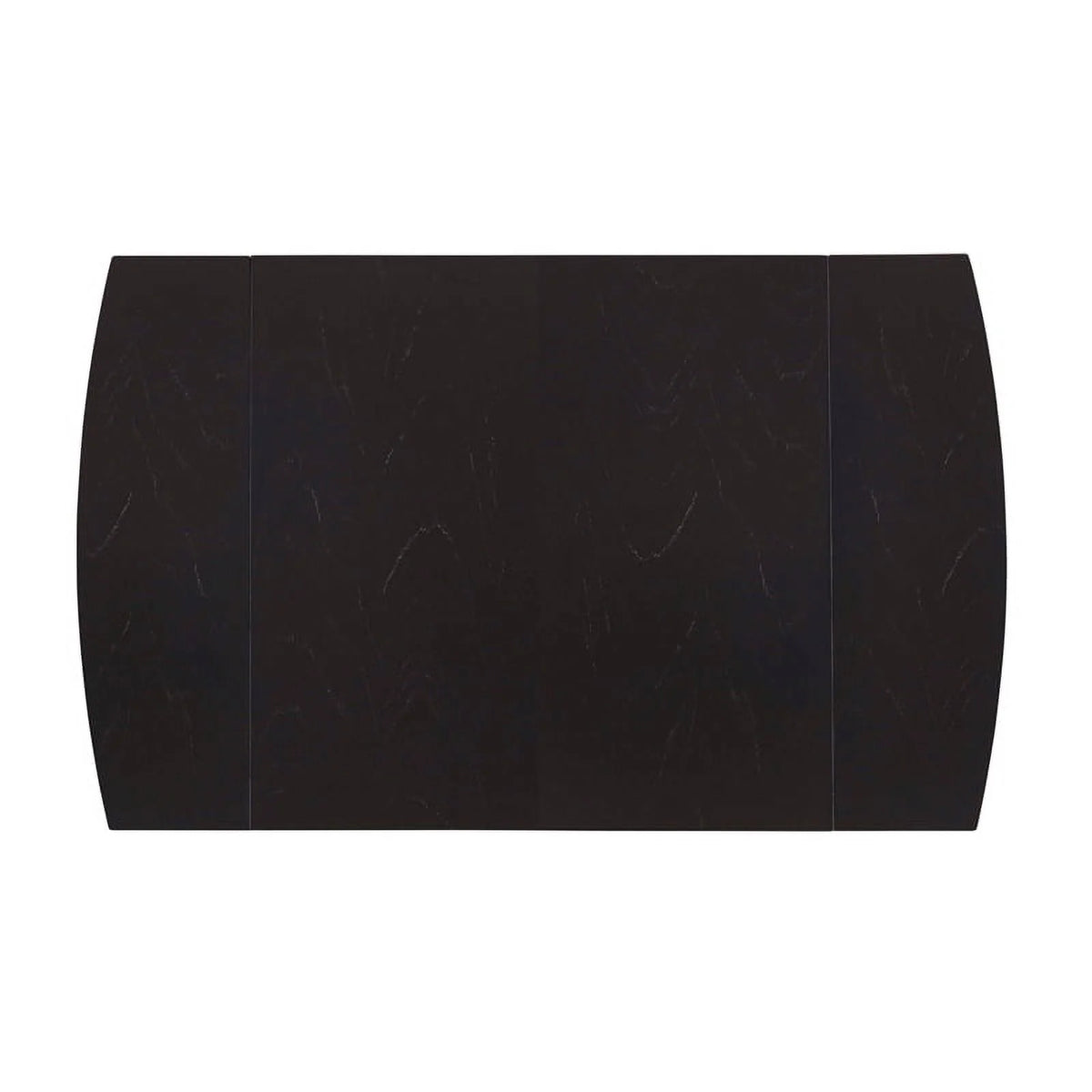 Black Wood Square Drop Leaf Table K2432