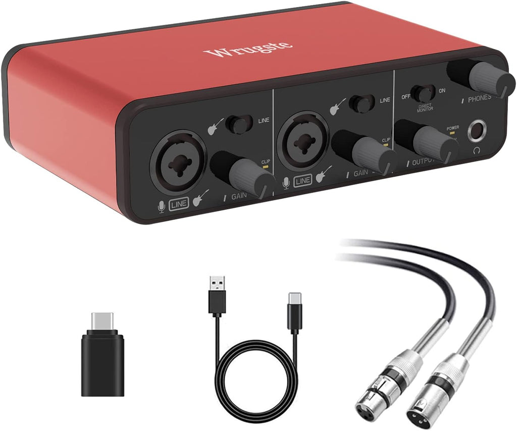 USB Audio Interface with XLR, 24Bit/96kHz Y148