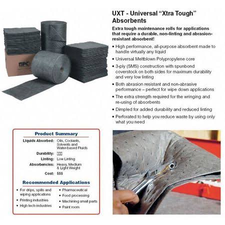 Gray Universal Absorbent Pad, PK100 Q270