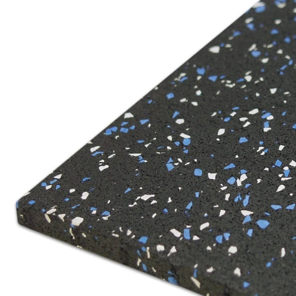 Blue Dot Recycled Rubber Flooring Rolls 120 x 48 x 0.19 in. X62605