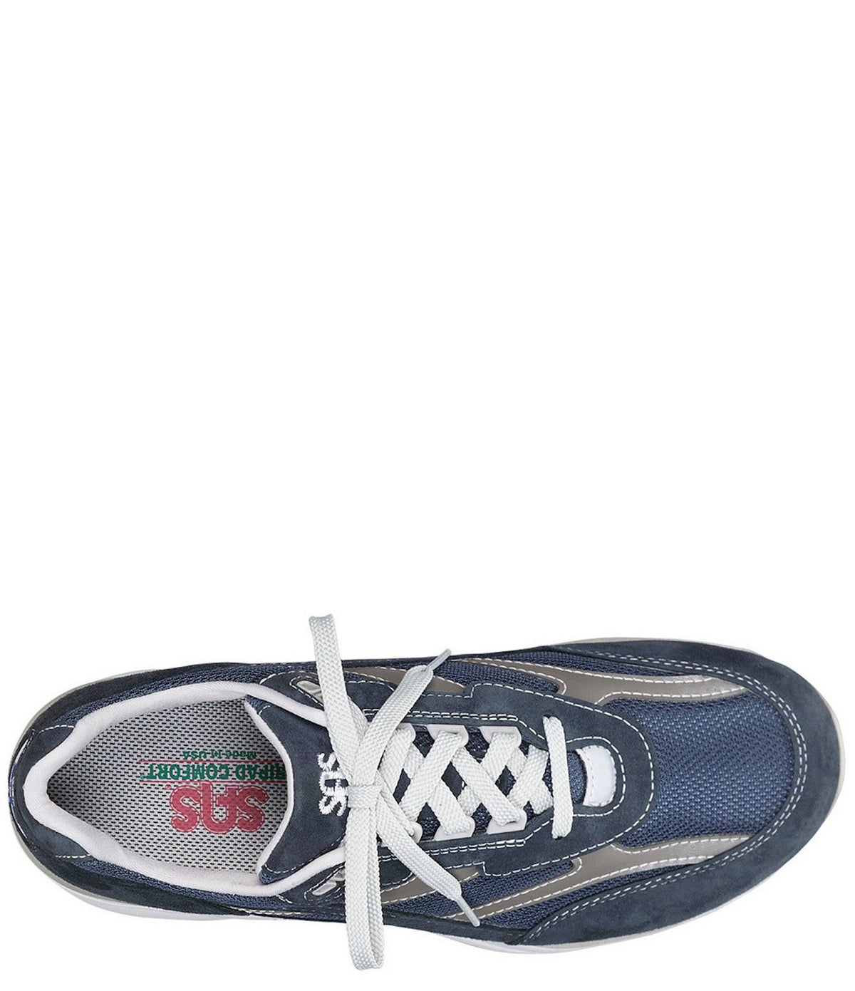 White 8.5 Narrow Mesh Shoes D6458