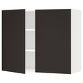White Wall Cabinet with 2 Doors T3981