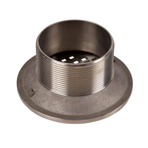 5x22 Cast Nickel Round Barrel & Round Nickel Grate N790