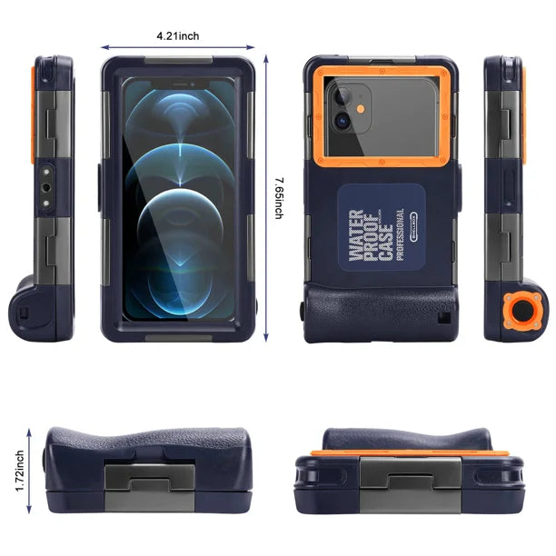 Waterproof Protective Case for Samsung Galaxy S8+ and Phones Up to 6.9 Inch T126