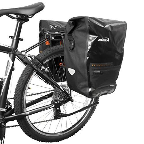 Black Waterproof Bicycle Panniers (Pair) E989