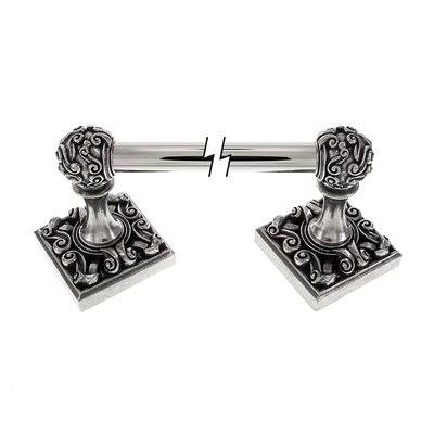 Vintage Pewter Wall Mounted Towel Bar F725