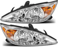 Chrome Halogen Headlights Assembly Pair P706