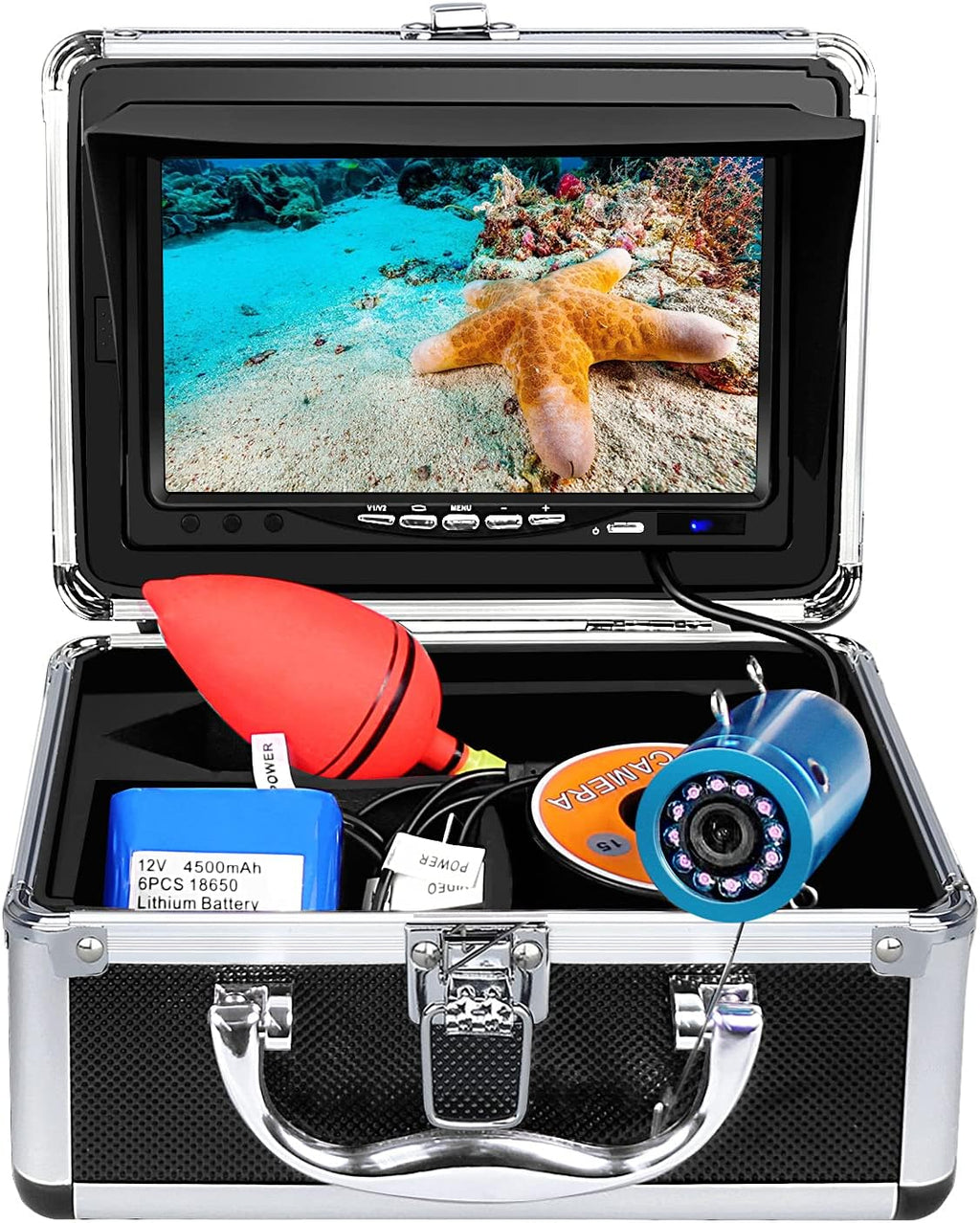 7 inch LCD Monitor 1000TVL Fishing Camera with 15M Cable L3245