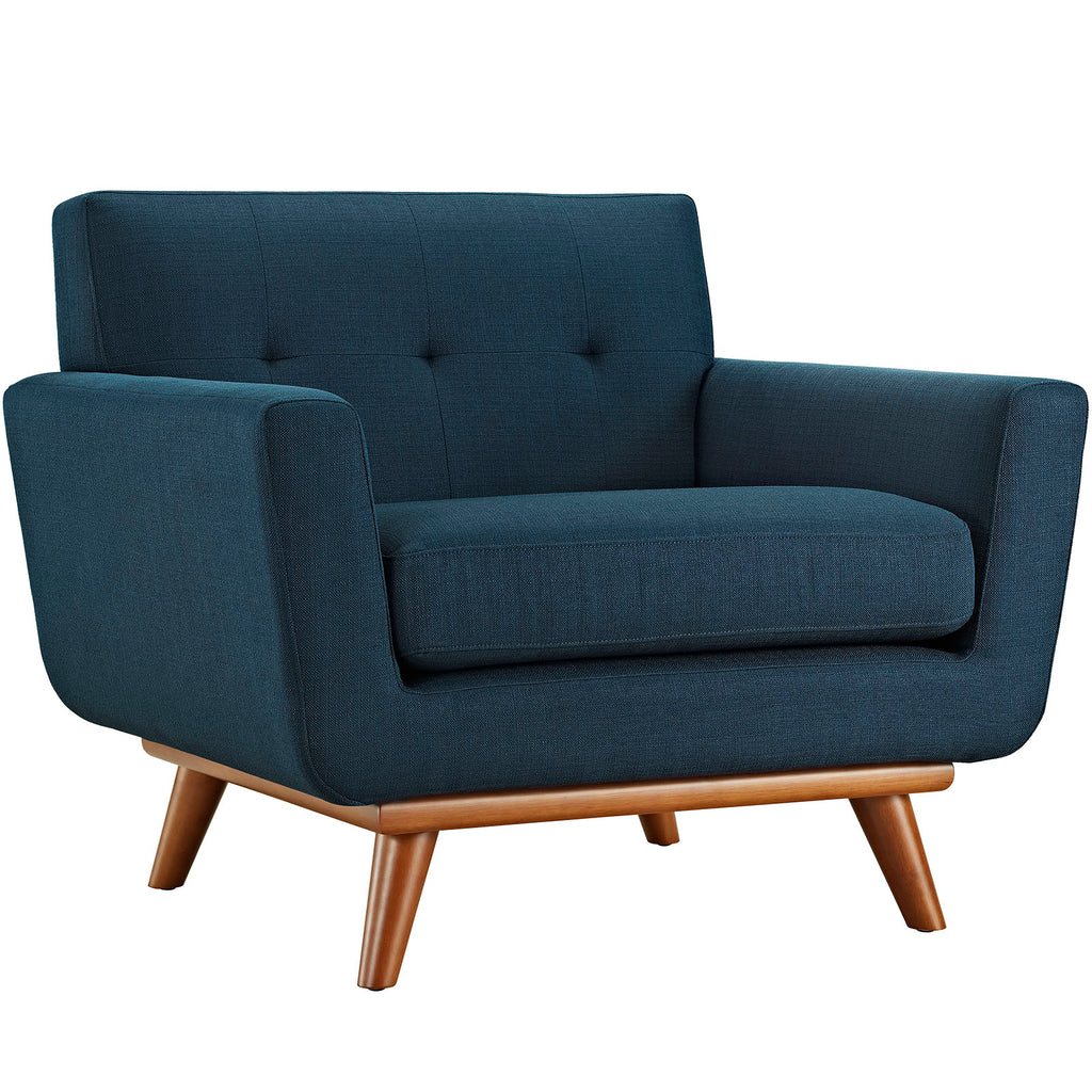 Azure Upholstered Fabric Armchair S24252