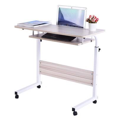 Adjustable Laptop Table Computer Desk Cart X730942