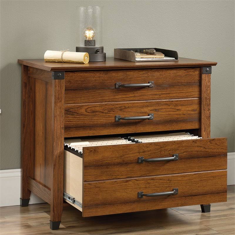 2 Drawer Lateral File Cabinet in Washington Cherry H5701