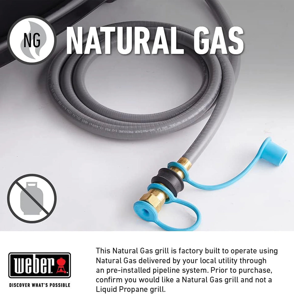 3 Burner Natural Gas Smart Grill W3025