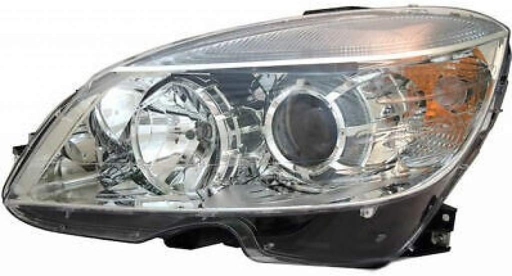 Mercedes-Benz C230 Headlight Assembly 2008 2009 Driver Side Halogen H7239