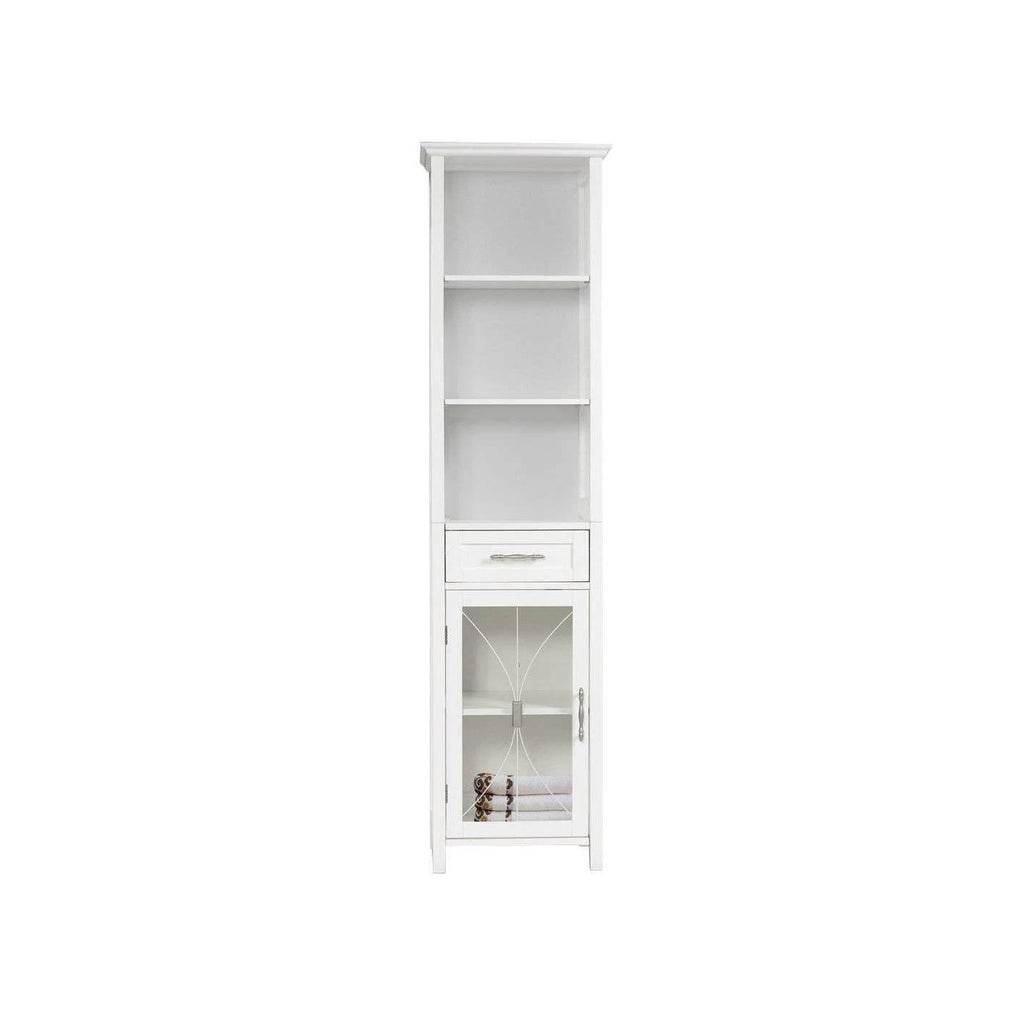 White Linen Cabinet E5887