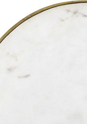White Marble Bunching Table E697654