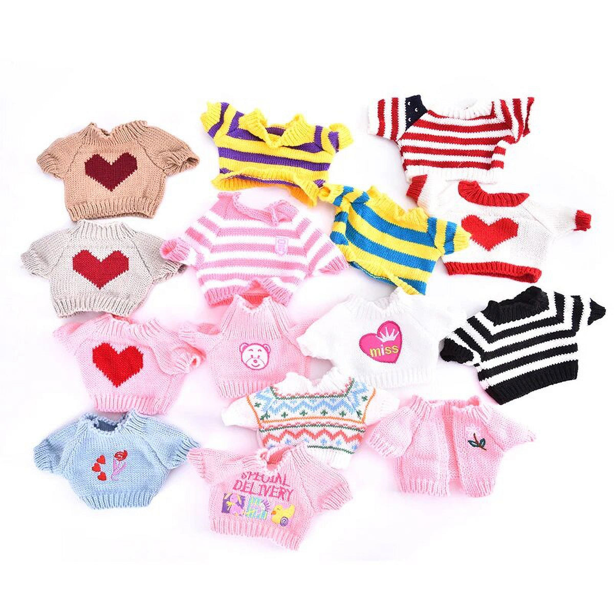 Yellow Plush Duck Clothes Accessories Gift Z550046