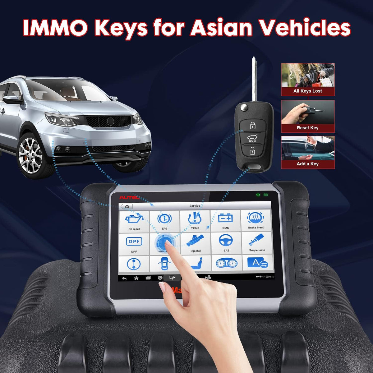Car Diagnostic Scanner with All System Diagnostic Scan Tool K464398