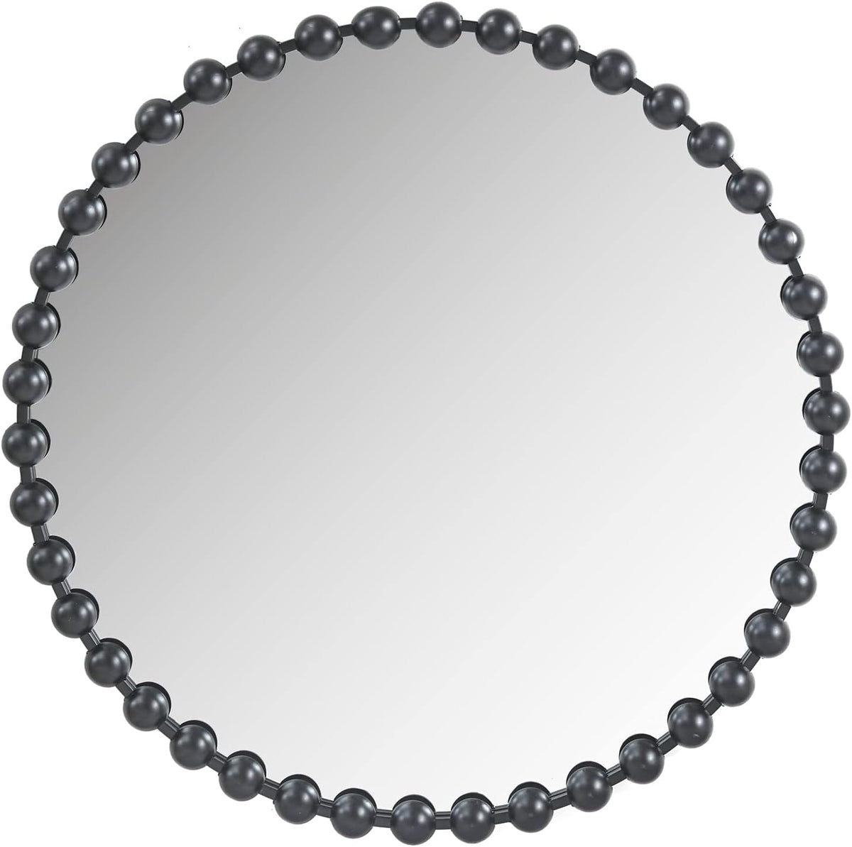 Gold Round Metal Mirror, 36 Diameter M578