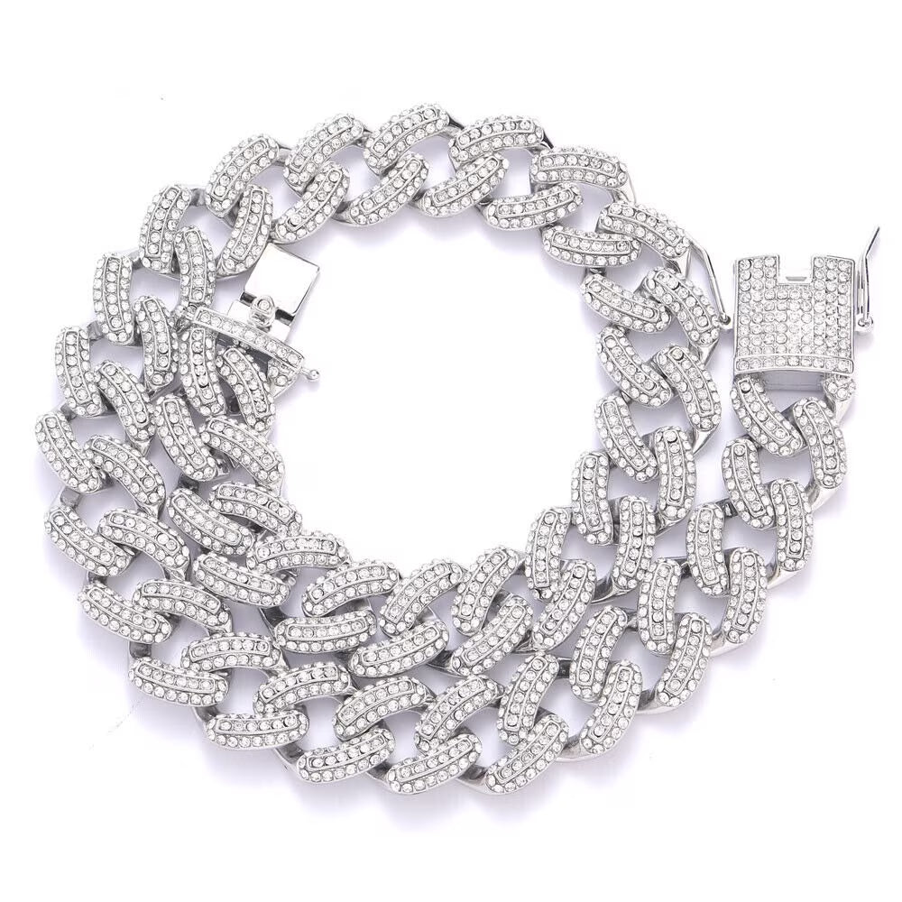 19mm Cuban Chain Necklace Y85926