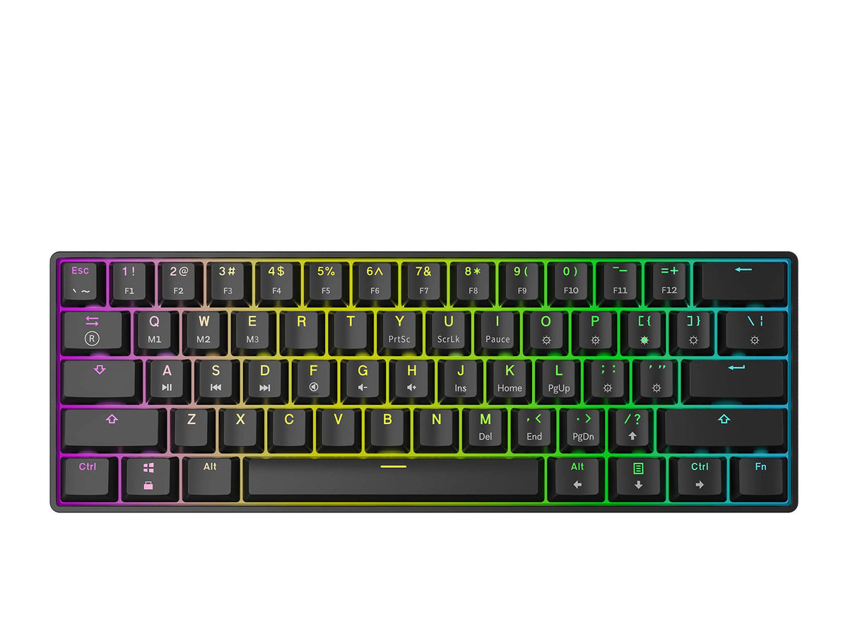 61 Keys Hot Swappable Mechanical Keyboard V453
