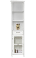 White Linen Cabinet E5887