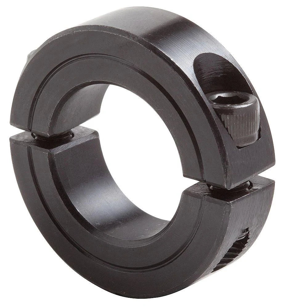 2Pc Clamp Shaft Collar, 4-7/16 In, Steel R16962