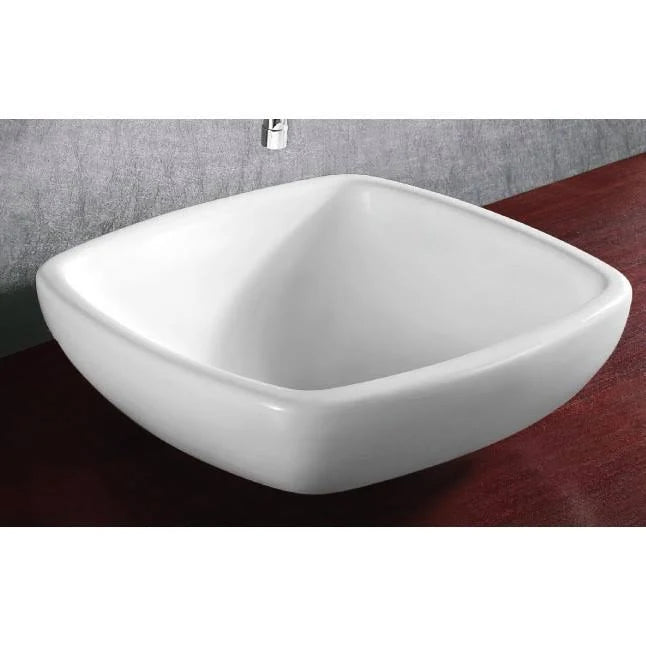 Ceramic Square Vessel Bathroom Sink D996919