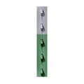 1.33 by 5 Green Steel Stud T Post, Case of 5 W769