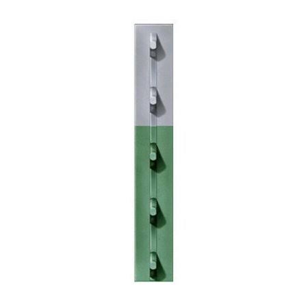 1.33 by 5 Green Steel Stud T Post, Case of 5 W769
