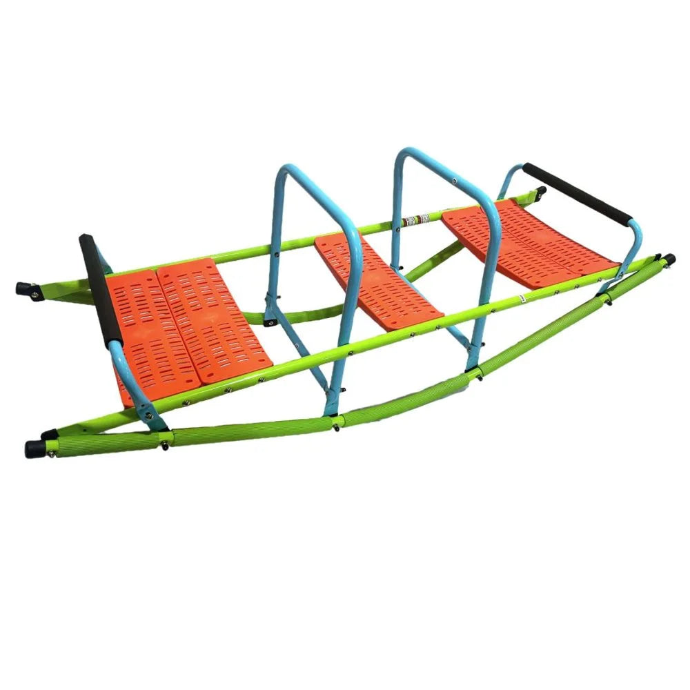 3-Person Heavy Duty Metal Kids Seesaw Teeter Totter B8172