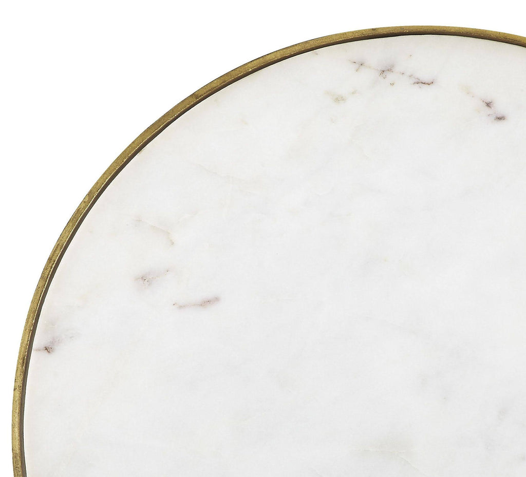 White Marble Bunching Table E697654
