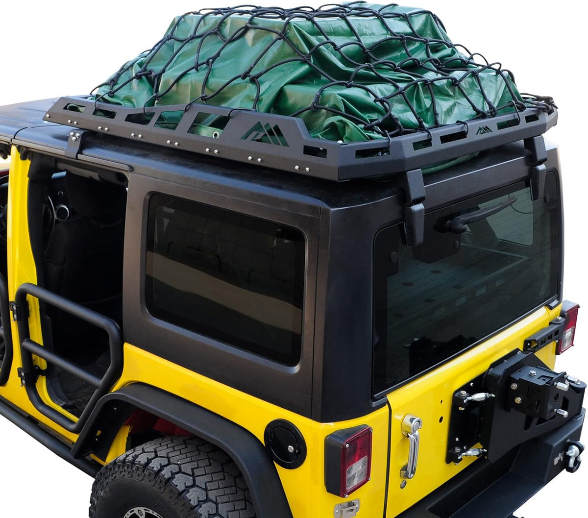 Roof Rack Cargo Carrier Basket for Wrangler JK Y4983