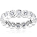 14k White Gold Diamond Eternity Ring T16154